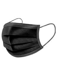 كمامة طبى وقائى اسود ML 50 حبة 