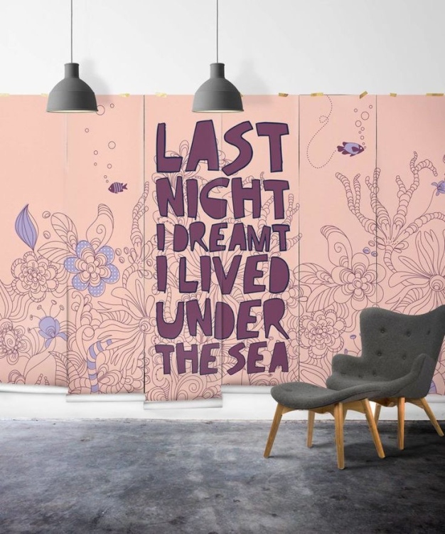 Custom made wallpaper
