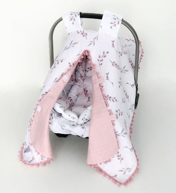 Baby cot/stroller coat (padding + cover)