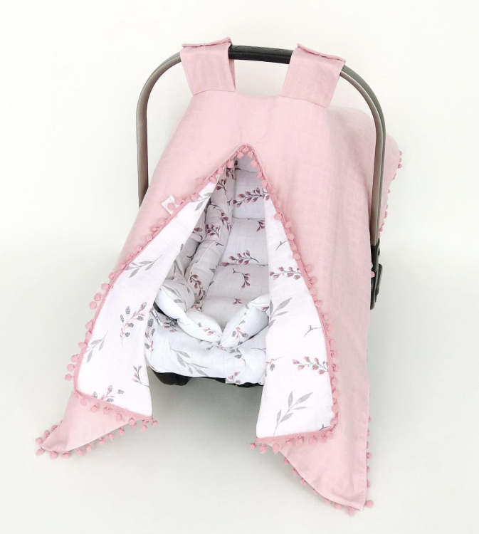 Baby cot/stroller coat (padding + cover)