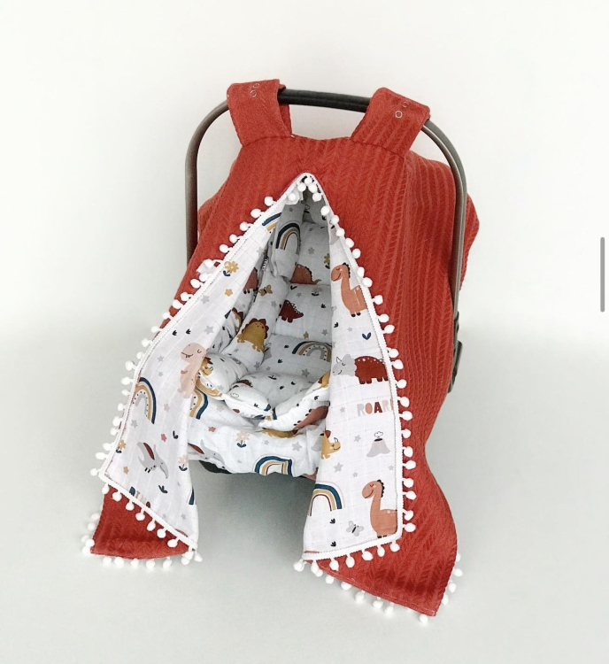 Baby cot/stroller set (padding + cover)