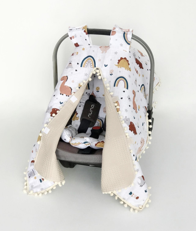 Baby cot/stroller set (padding + cover)
