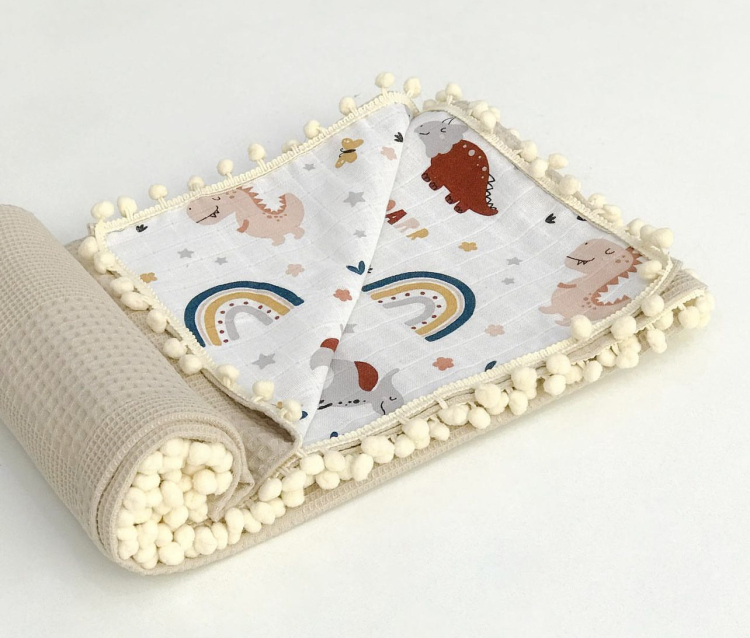 Baby cot/stroller set (padding + cover)