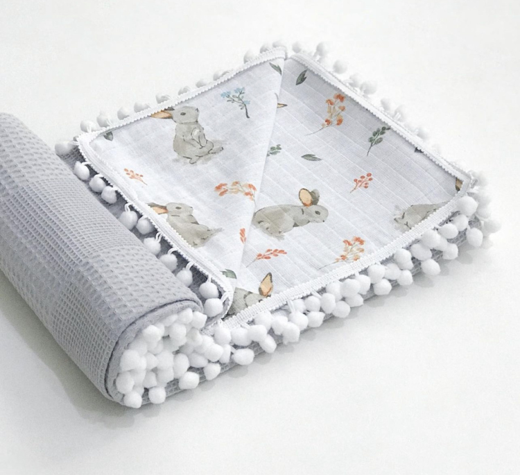 Baby cot/stroller set (padding + cover)