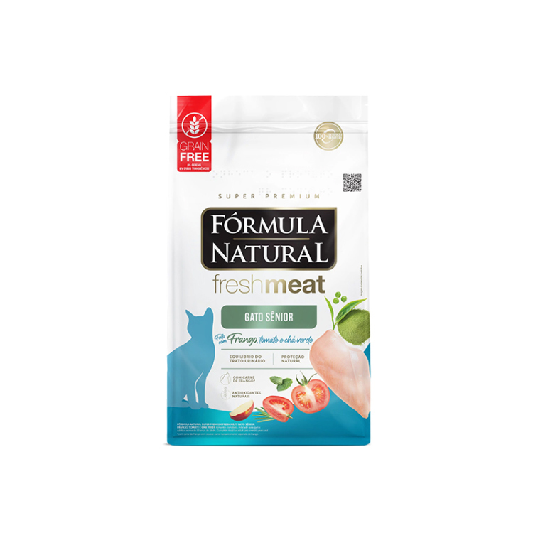 فورميولا ناتشورال  طعام  جاف للقطط الكبيرة في السن بنكهة الدجاج