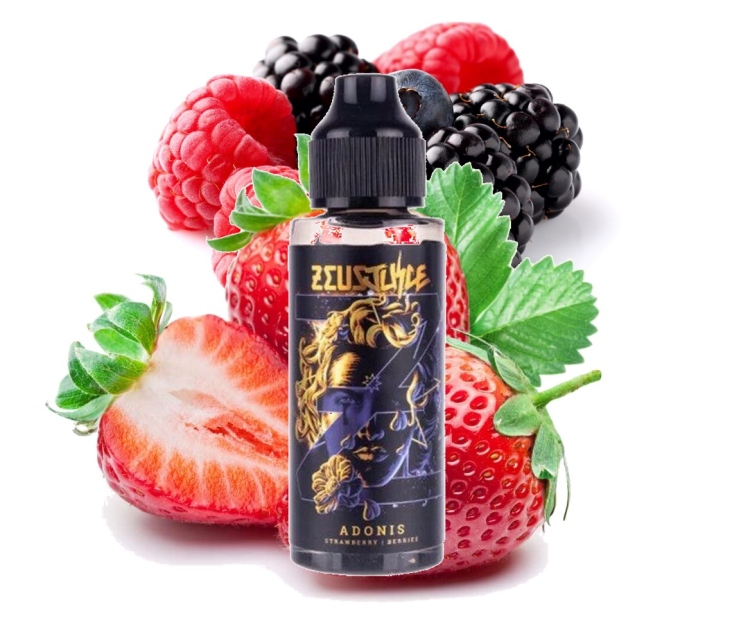 Zeus Juice  - Strawberry Berries - SaltNic -  Vape Juice - 10ml - 20mg Nicotine 