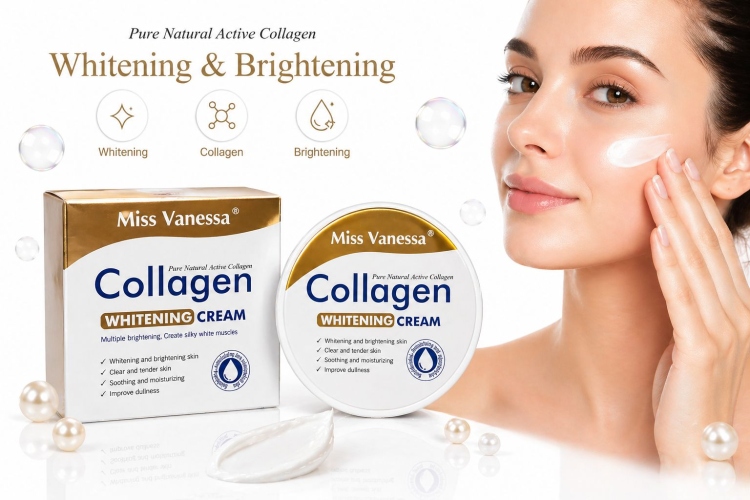 كريم الكولاجين و التبييض من مس فينيسا 120 غم