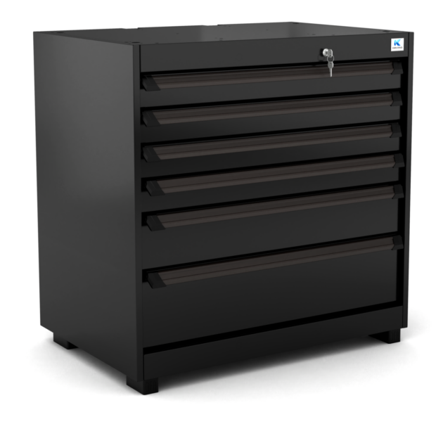 خزانة عدة فارغة معدنية 7 ادراج