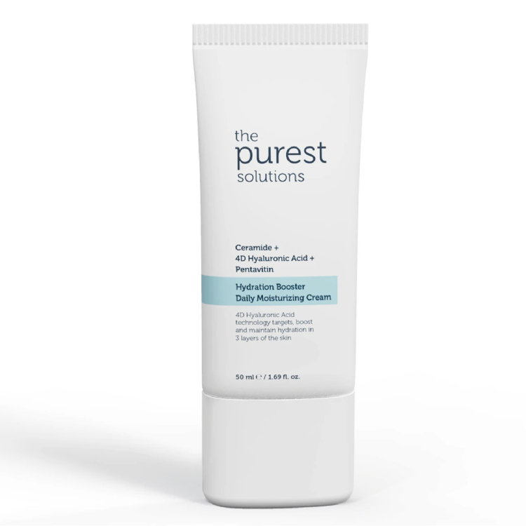 The Purest Solutions, Hydration Booster Daily Moisturizing Cream Ceramide + 4D Hyaluronic Acid + Pentavitin 