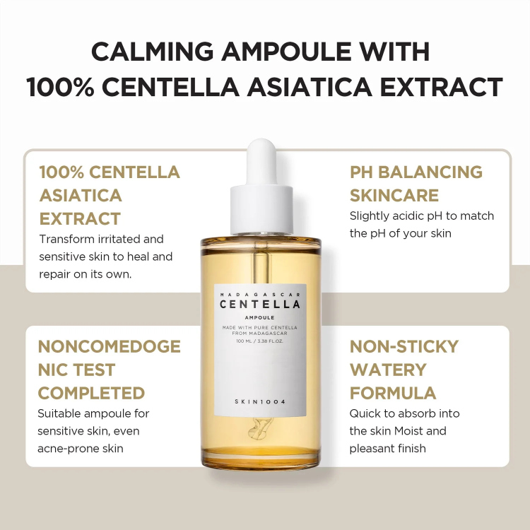 skin1004 madagascar centella ampoule سيروم سنتيالا مدغشقر