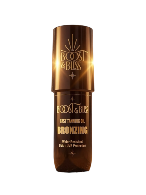 زيت تسمير للجسم Tanning oil bronzing  