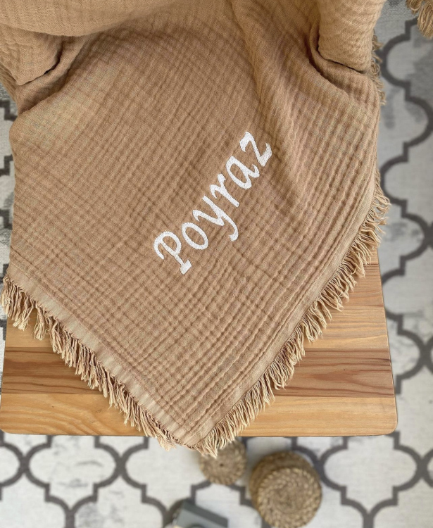Personalized embroidery blankets
