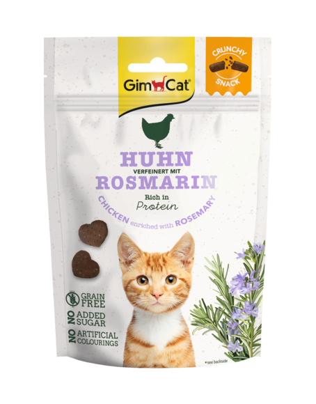 GimCat Crunchy Snack chicken & rosemary, 50 g