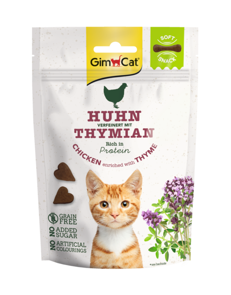 GimCat Soft Snack chicken & thyme, 60 g