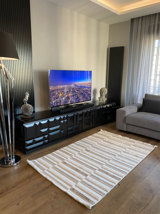 Experience the luxury and comfort of a viscose rug in your home. With its soft, silky feel and elegant appearance.