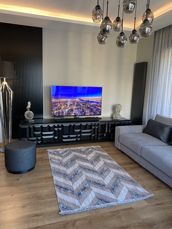 Experience the luxury and comfort of a viscose rug in your home. With its soft, silky feel and elegant appearance.