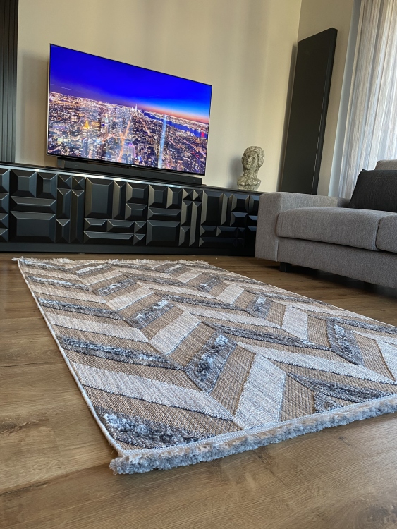 Experience the luxury and comfort of a viscose rug in your home. With its soft, silky feel and elegant appearance.