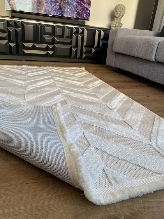 Experience the luxury and comfort of a viscose rug in your home. With its soft, silky feel and elegant appearance.