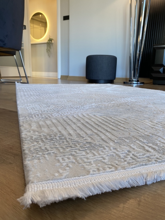 Experience the luxury and comfort of a viscose rug in your home. With its soft, silky feel and elegant appearance.