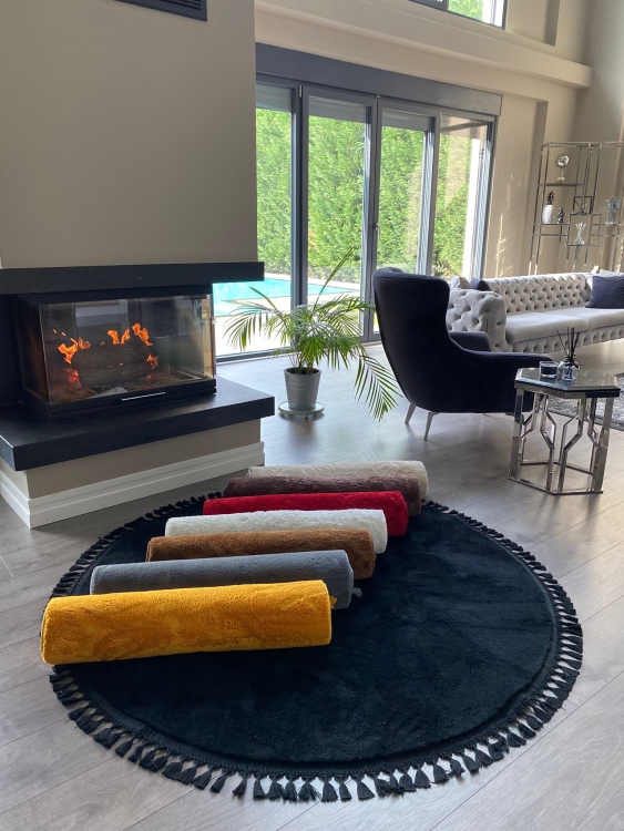 Puffy rugs