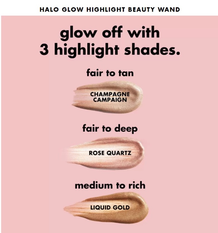 Elf, HALO GLOW HIGHLIGHT BEAUTY WAND ايلف، هايلايتر