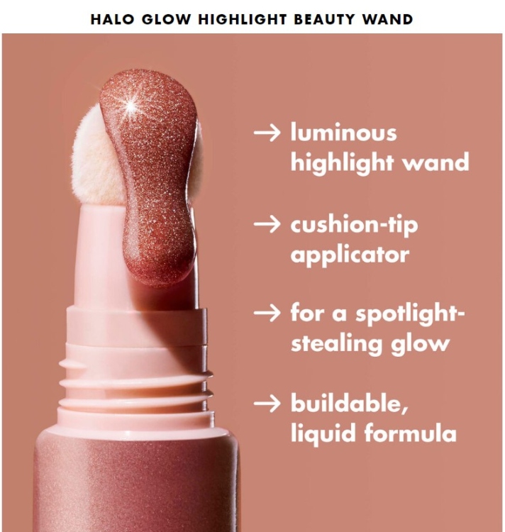 Elf, HALO GLOW HIGHLIGHT BEAUTY WAND ايلف، هايلايتر