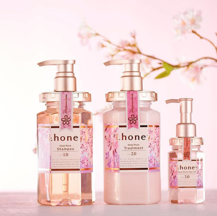 ViCREA,&honey Deep Moist Treatment 2.0 Sakura Edition (Japanese Honey Hair Conditioner) 