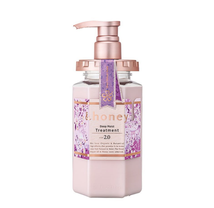 ViCREA,&honey Deep Moist Treatment 2.0 Sakura Edition (Japanese Honey Hair Conditioner) 