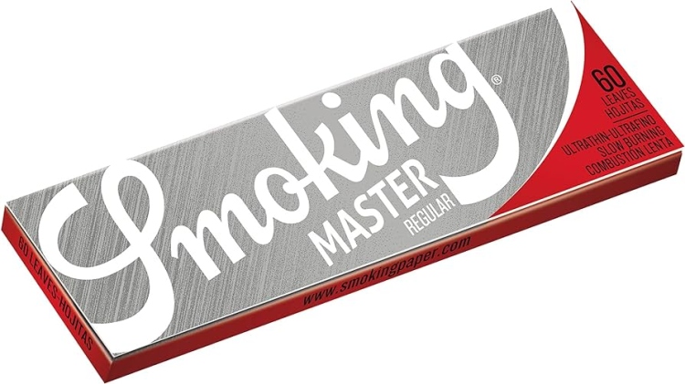 SMOKING - Regular Rolling Paper - 60 Paper per Booklet - Assorted Types 