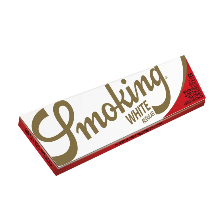 SMOKING - Regular Rolling Paper - 60 Paper per Booklet - Assorted Types 