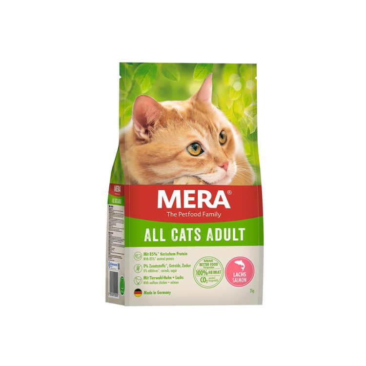  ميرا  طعام جاف للقطط البالغة بنكهة السلمون