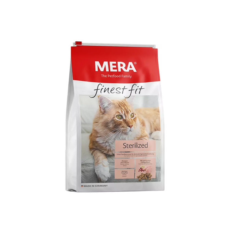 ميرا فاينست فيت طعام جاف للقطط المعقمة 