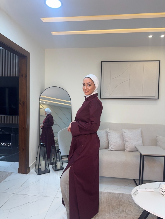 فستان طويل شرعي