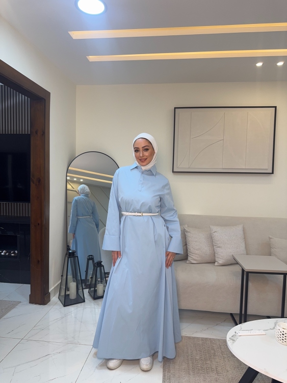 فستان طويل شرعي