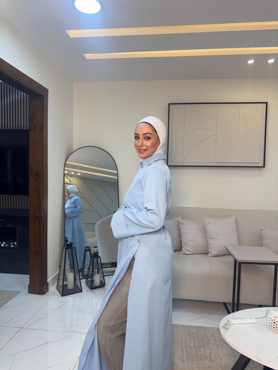 فستان طويل شرعي