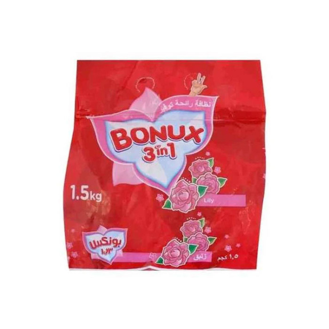 مسحوق غسيل بونكس 1.5 كغم