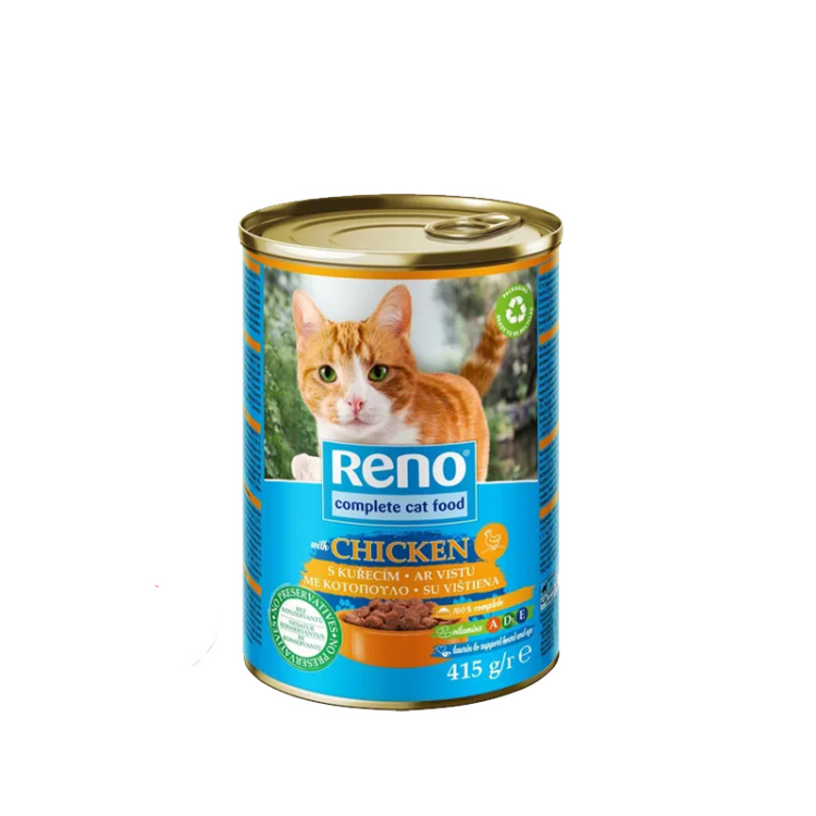  رينو معلبات للقطط بنكهة الدجاج