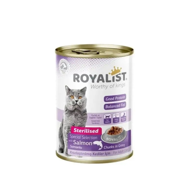  روياليست  للقطط المعقمة بنكهة السلمون 