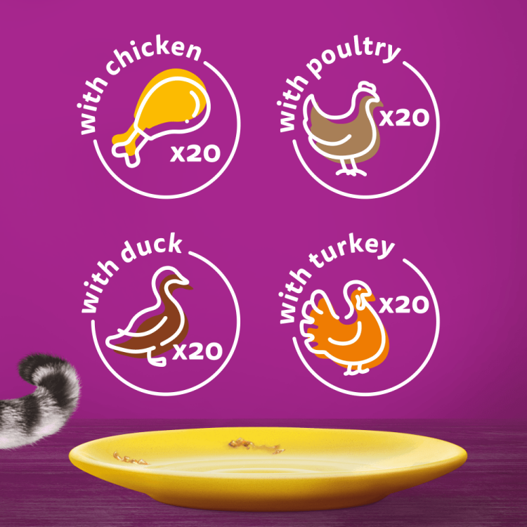 ويسكس Poultry Feast بالجلي - بالغين