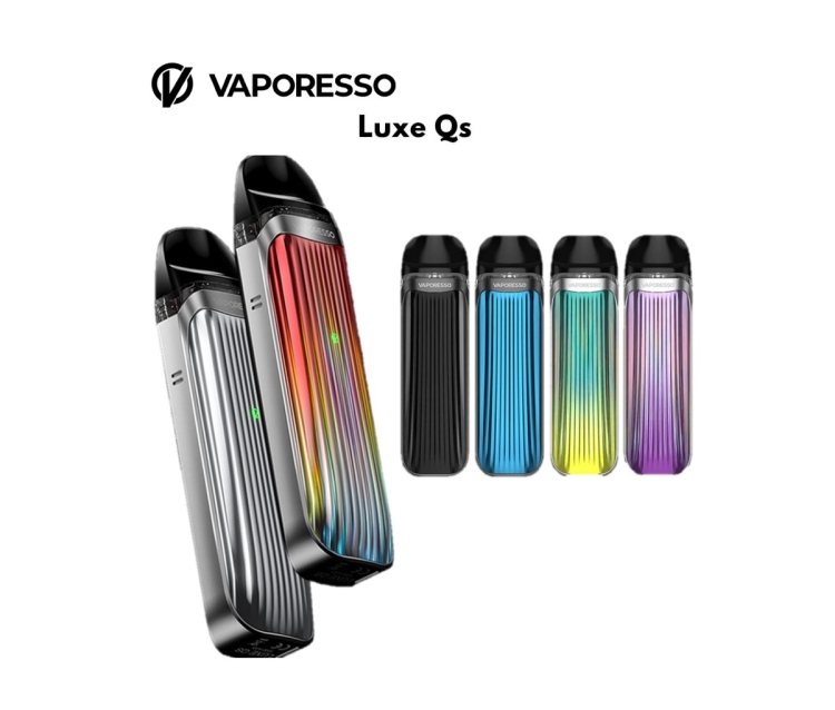 Vaporesso Luxe QS Pod Kit, Rechargeable, Refillable, Vape Device - Assorted Colors