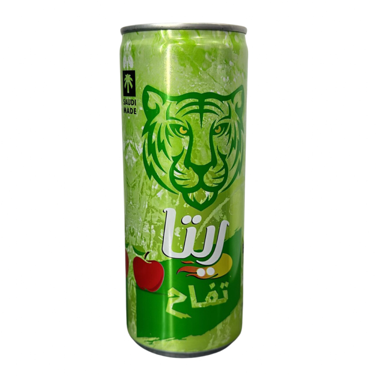ريتا مشروب غازي تفاح 250مل