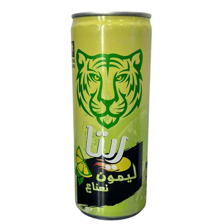 ريتا مشروب غازي ليمون ونعنع 240مل