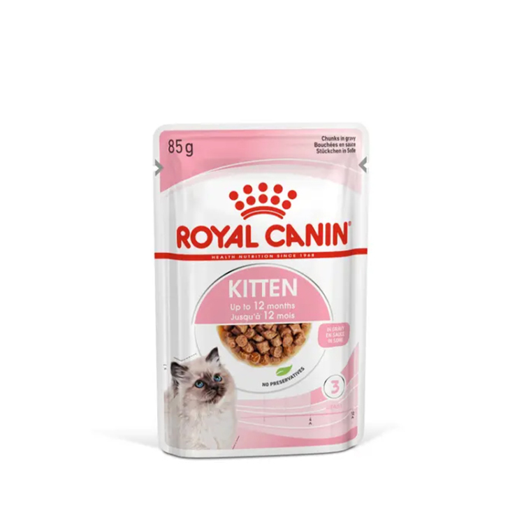  رويال كانين طعام رطب للقطط الصغيرة شرائح في صلصة