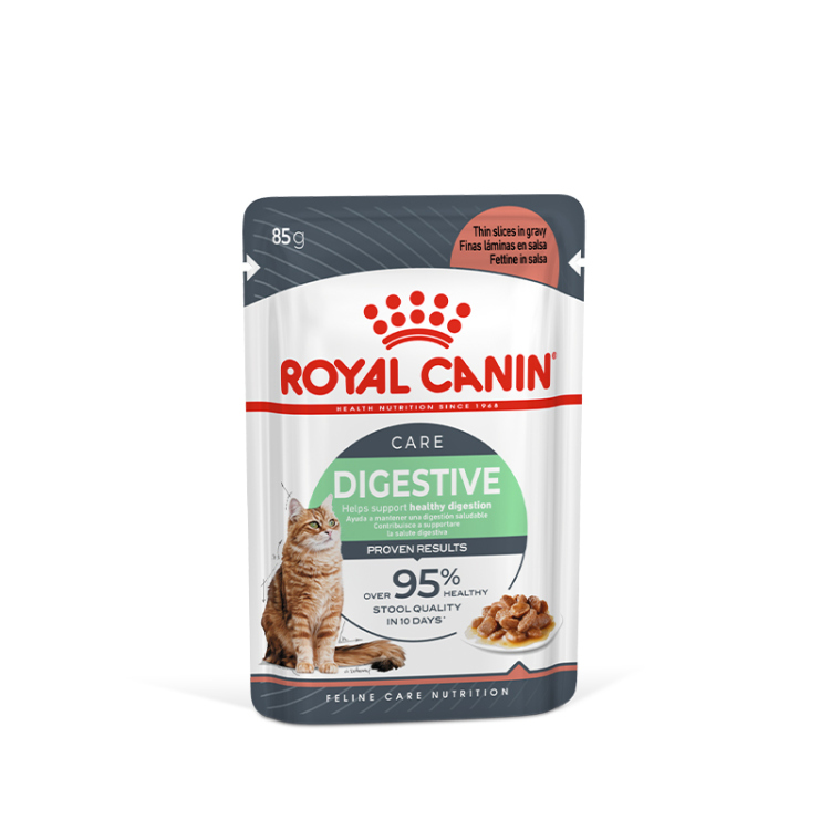  رويال كانين شرائح في صلصة لللعناية بالجهاز الهضمي الحساس 