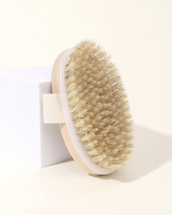 Dry Body Brush For Exfoliating 