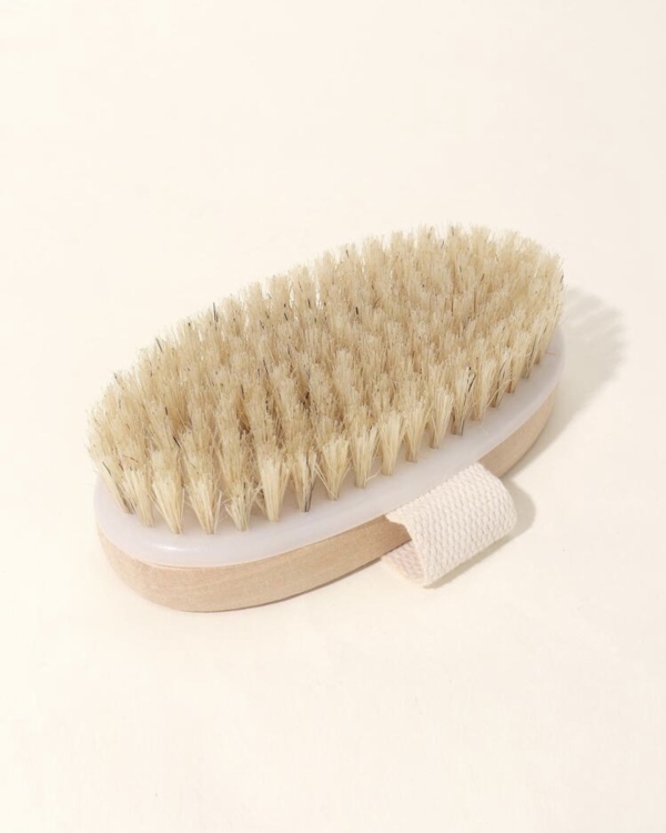Dry Body Brush For Exfoliating 