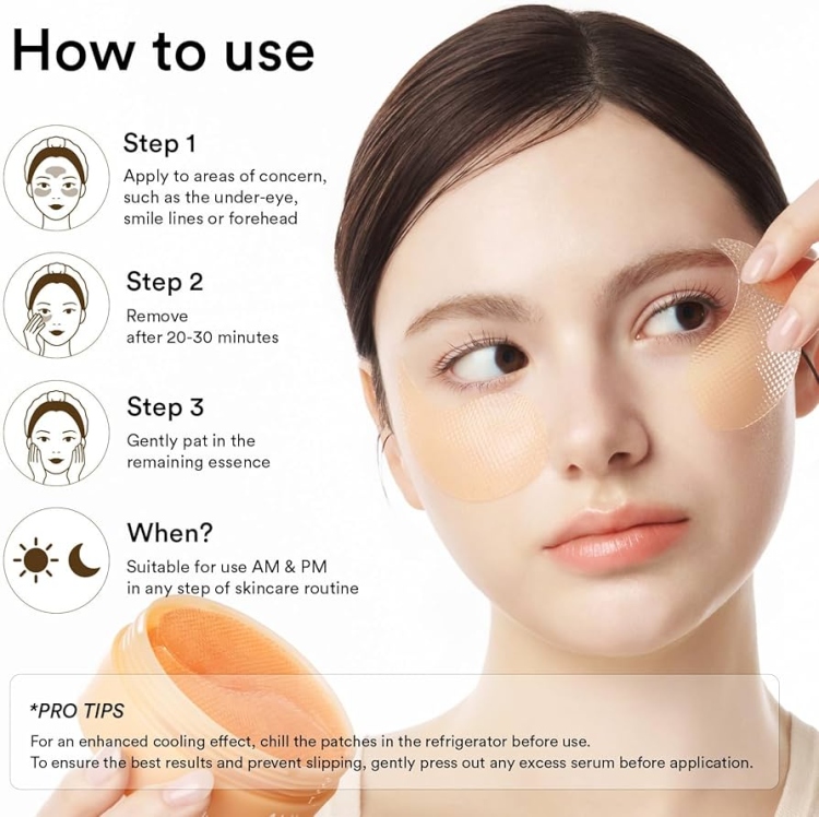 Abib - Glutathione Kojic Acid Eye Patch Vita Jelly 60 Patches