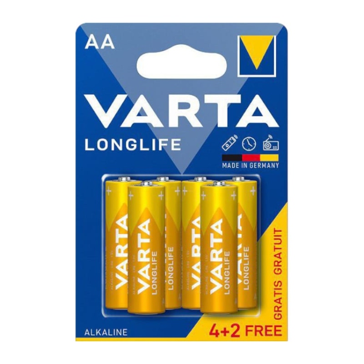 بطارية فارتا 4+2 AA