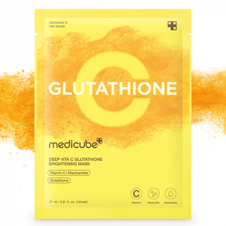  Medicube Deep Vita C Glutathione Brightening Mask 
