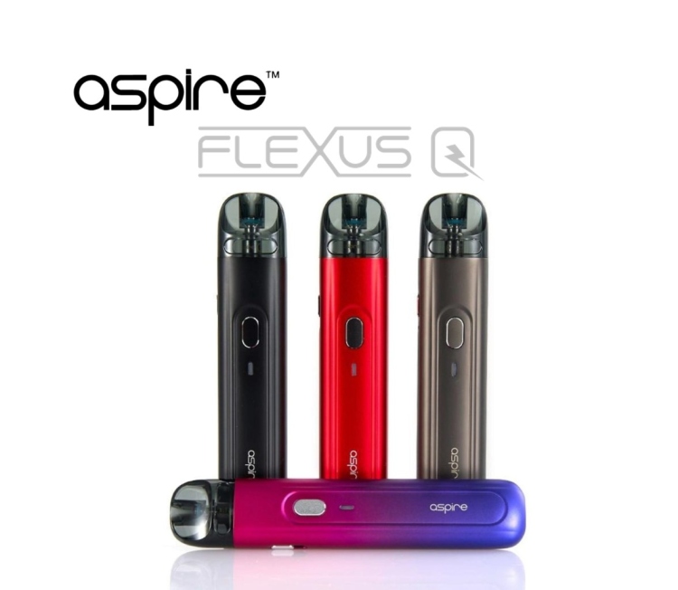 Aspire Flexus Q Pod Kit , Rechargeable, Refillable Vape Device, Assorted Colors